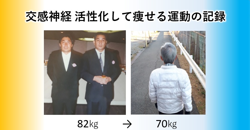 交感神経を活性化 瘠せる褐色脂肪細胞を寒冷刺激して比較した運動の記録