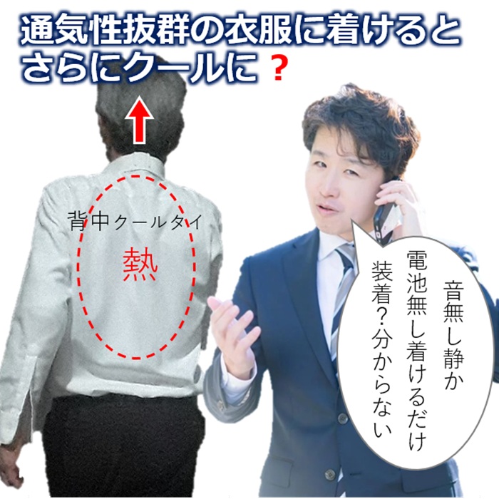 汗かいても衣服が濡れない！不快指数も下がる比較実験